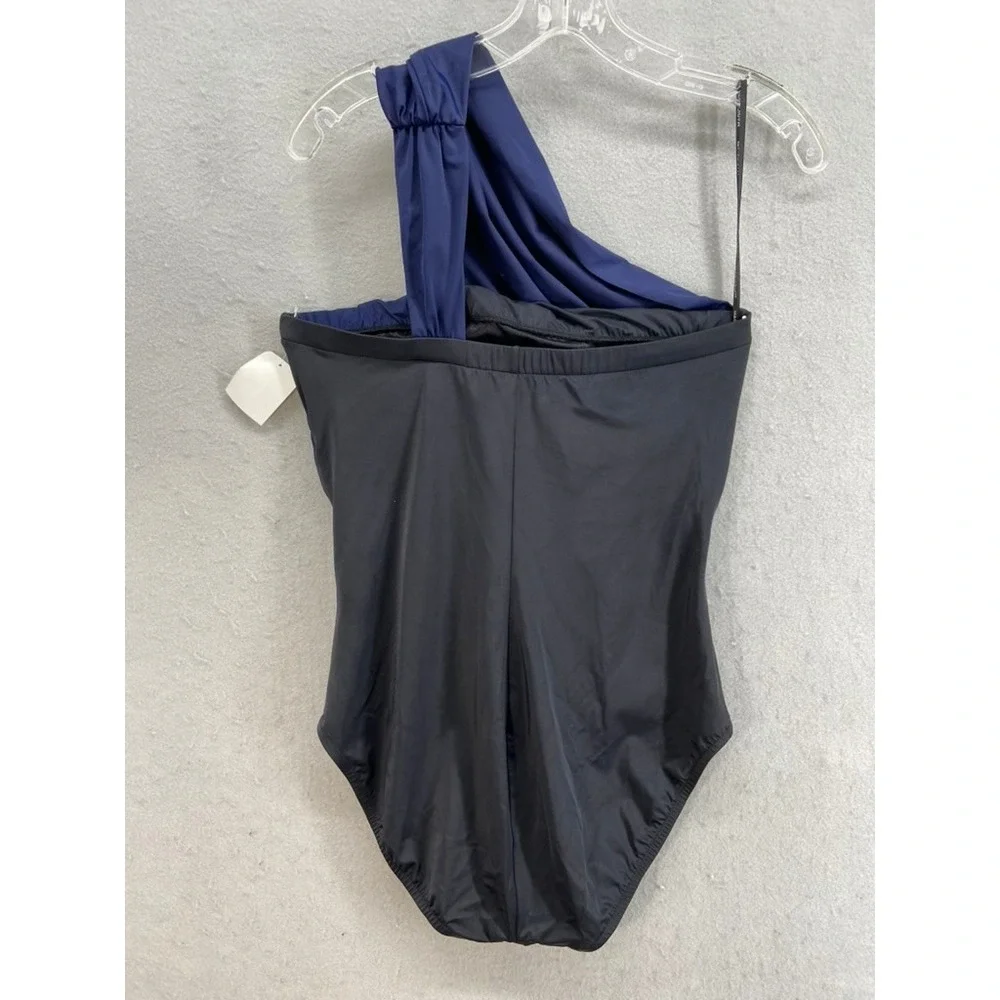 NWOT MagicSuit Swimsuit Sz 12 Colorblock Goddess One‎ Piece Underwire Resortwear